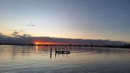 Sunset at St. Kilda beach, Melbourne